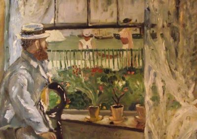 Balogh János Art - Berthe Morisot - Eugène Manet on the Isle of Wight copy