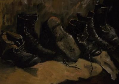 Balogh János Art_Vincent van Gogh - Három pár cipő